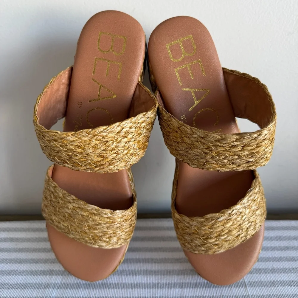 Beach by Matisse NEW Women's Ocean Ave Platform Slide Sandal Size 9 #B1289
